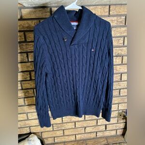 Navy blue wool blend‎ Tommy Hilfiger sweater
